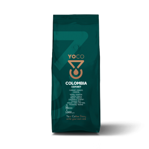 Premium Colombia COFINET specialty coffee beans for rich Espresso, 1 kg - perfect for espresso aficionados searching for quality beans