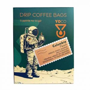 Experience the rich flavors of Colombia Peach with our 5 coffee filter drip bags. Elevate your coffee game with this premium blend.