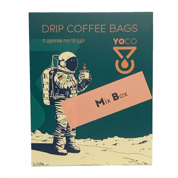Explore new flavors with our Discovery mix box featuring 5 single-origin coffee drips - a coffee lover's dream come true!
