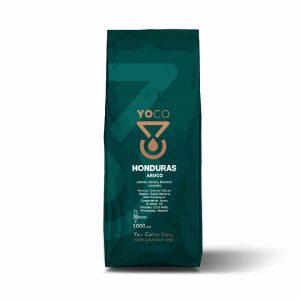 1 kg of premium Honduras Aruco specialty coffee beans, perfect for your daily brew. Experience the rich flavors and aromas from this top-quality coffee.