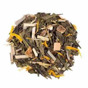 Refreshing Mojito Green Tea with Citrus Blend and Spearmint - High-Quality Fusion for Online Purchase
