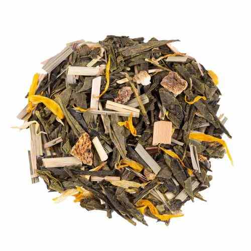 Refreshing Mojito Green Tea with Citrus Blend and Spearmint - High-Quality Fusion for Online Purchase